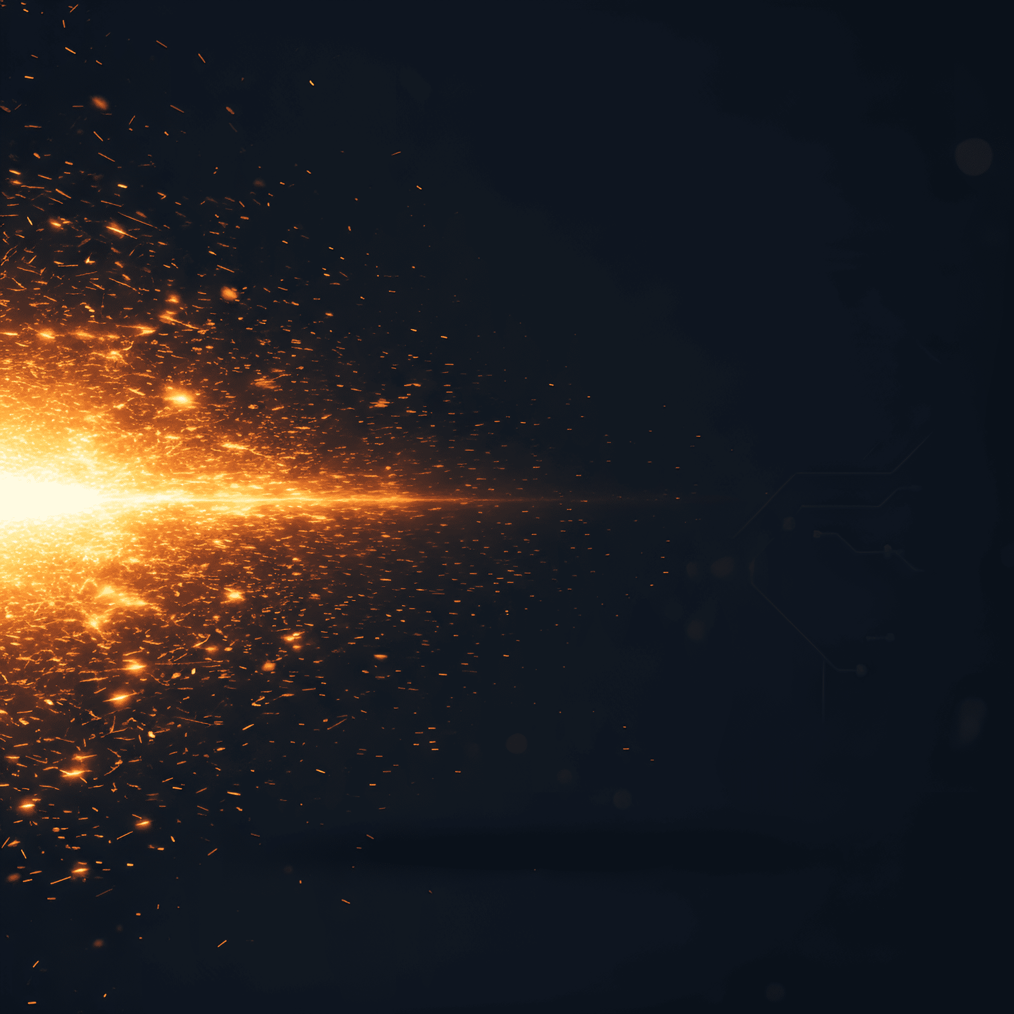 Hintergrund mit Funken